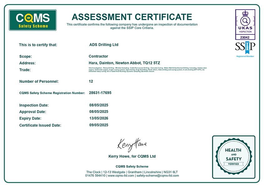 ADS Drilling Ltd CQMS Safety Scheme SSIP Assessment Certificate - Expires May 2026_page-img